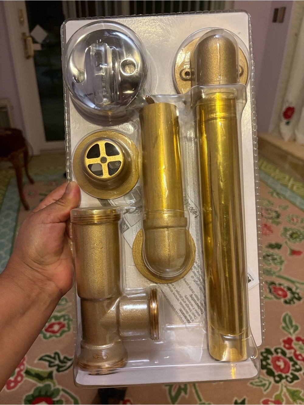Keeney 1-1/2"20 Ga Brass 606RB
Triplever Brass Bath Drain Chrome